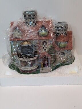 New PartyLite The Bristol House Tea Light House P7322